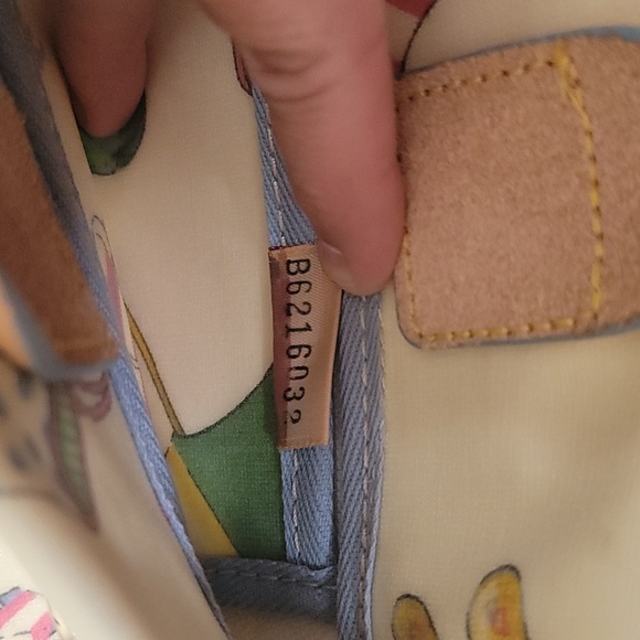 Dooney & Bourke vintage beach design coated canvas handbag - Picture 14 of 16